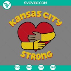 Kansas City Strong SVG cut files for Cricut Silhouette featuring intricate designs and typography inspired by Kansas City pride.