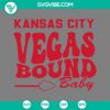 Kansas City Chiefs Super Bowl 2024 SVG design for Vegas trip. Download PNG EPS DXF file.