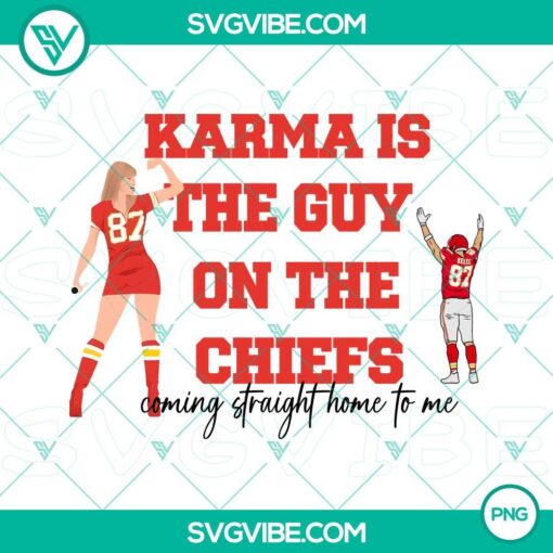 Kansas City Chiefs football player design digitally illustrated, Karma character, PNG download.