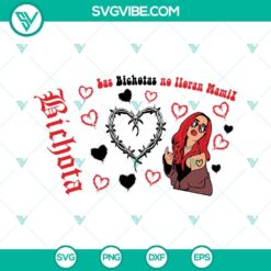 Karol G inspired red hair full wrap design for Starbucks cold cup, available for SVG download.