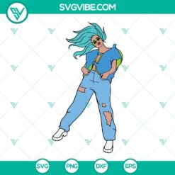 Karol G SVG design with DXF, PNG, EPS files for Cricut. Instant digital download perfect for crafting projects.