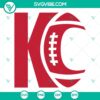 Kansas City Chiefs football team logo SVG file for download - PNG, DXF, EPS formats included. Perfect for fans and DIY projects.