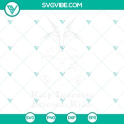 Science-themed SVG files for kids' learning, including PNG, DXF, and EPS formats. Great for educational projects.