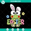 Kawaii Keroppi Bunny Easter SVG files featuring adorable Keroppi character in a cute design for Easter projects and crafts.