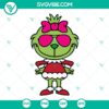 Kids Grinch SVG download bundle featuring a boy Grinch with hat and bow - festive and cute Christmas design for crafts and projects.