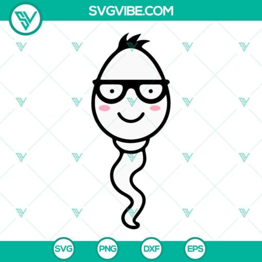 Kids Sperm SVG Download Bundle, We Used To Live In Your Balls SVG File, Funny 3