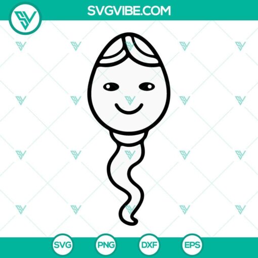 Kids Sperm SVG Download Bundle, We Used To Live In Your Balls SVG File, Funny 5