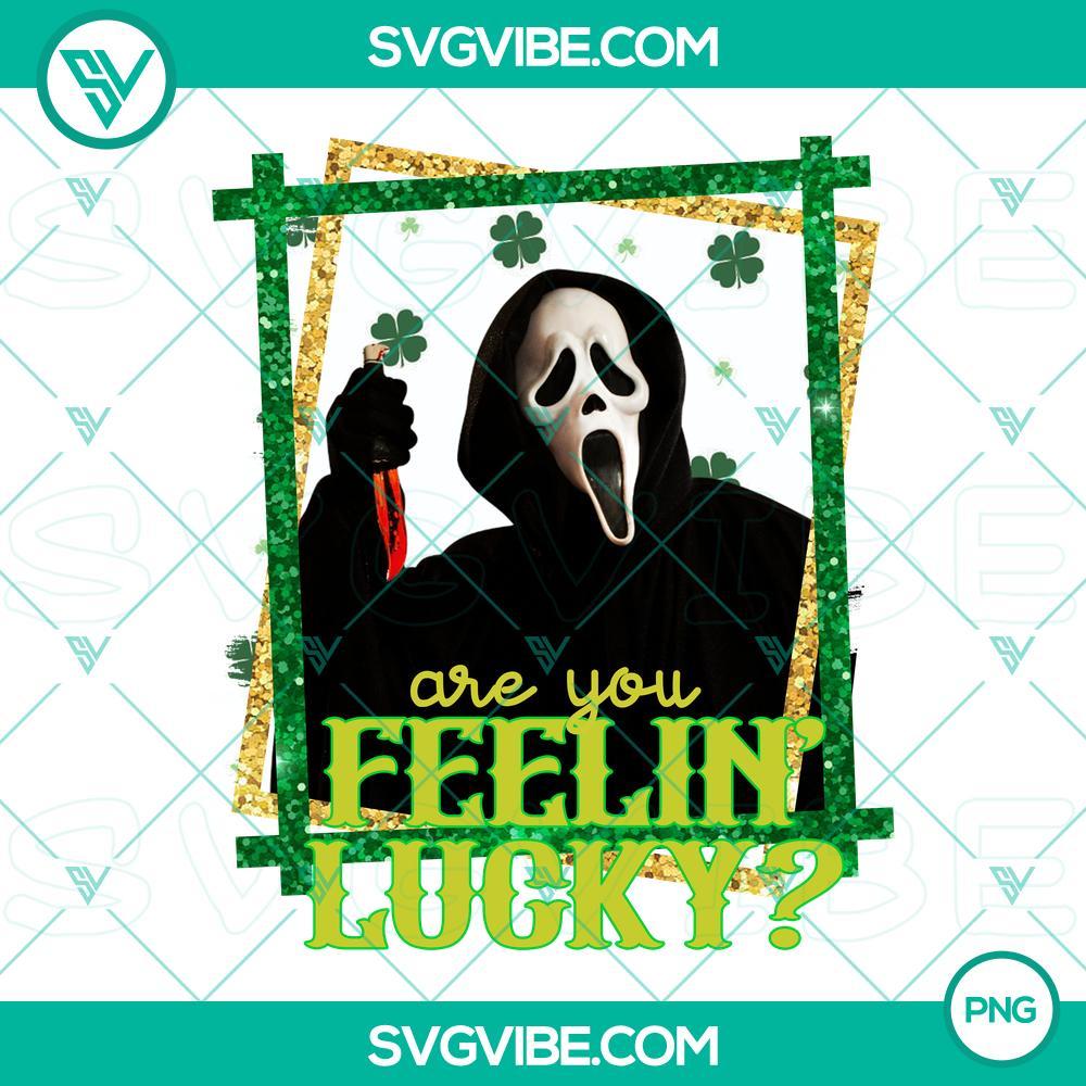 Killer Horror Movie St Patricks Day PNG Files, Scary Ghostface Shamrock PNG Images Scary Ghostface Shamrock PNG files for St Patrick's Day horror movie designs, spooky and festive graphics for digital use.