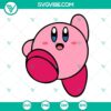 Kirby SVG file bundle with game-themed designs in PNG, DXF, EPS formats for digital download.