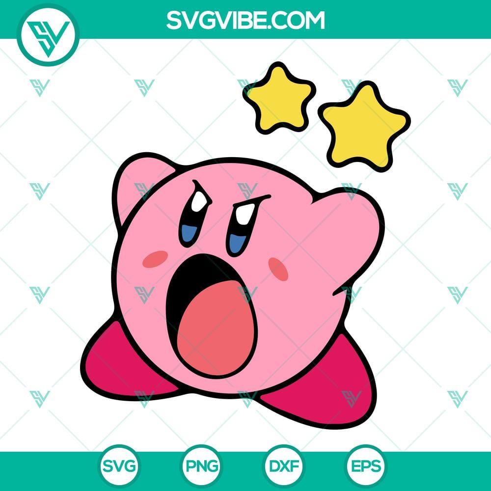 Kirby SVG Bundle, Kirby Game SVG PNG DXF EPS Digital Download Kirby SVG File Bundle, Kirby Game SVG Download PNG DXF EPS Digital Download 3