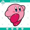 Kirby SVG images bundle with Nintendo video game character designs in PNG, SVG, DXF, EPS formats.