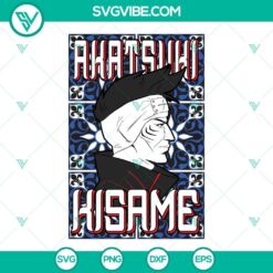 Kisame Akatsuki SVG files with Naruto theme for cut file projects in PNG, DXF, and EPS formats.