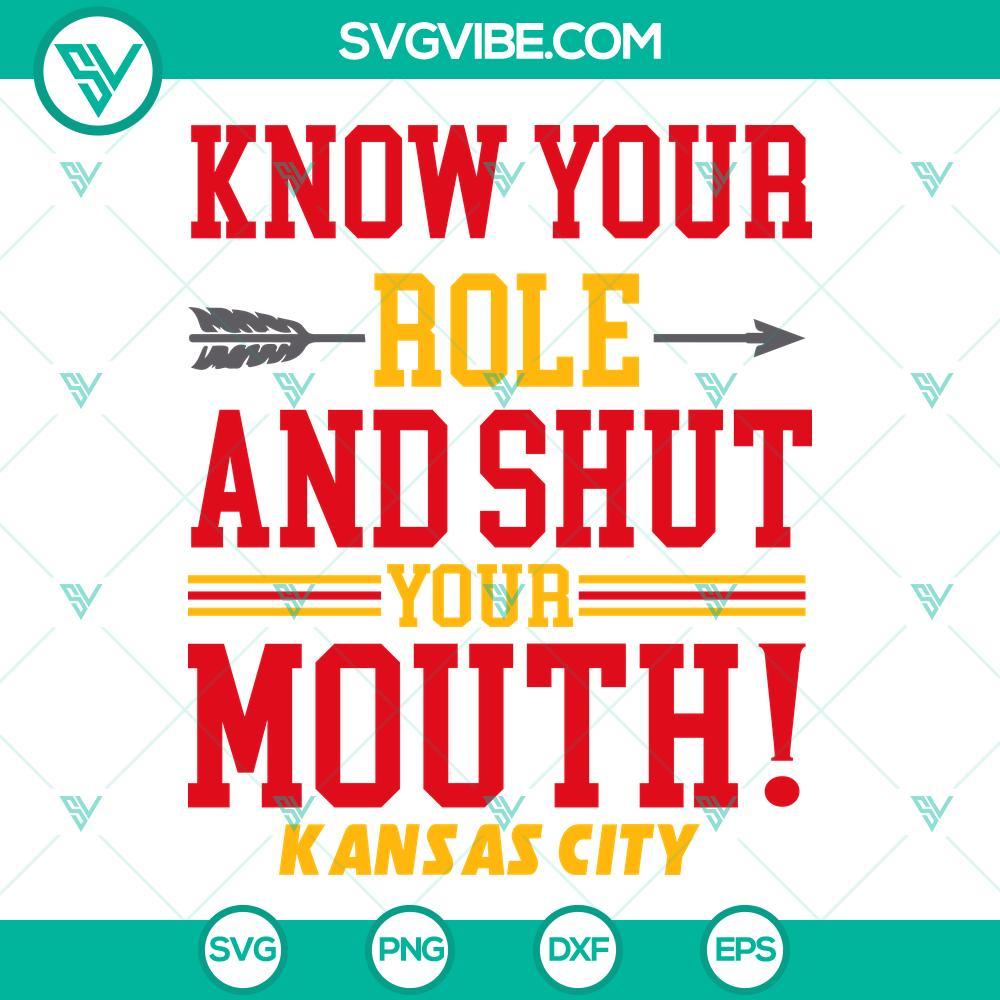 know-your-role-and-shut-your-mouth-svg-super-bowl-lvii-svg-kc-chiefs-svg-kansas-city-football-svg-8-mockup.jpg Know Your Role And Shut Your Mouth SVG file with Super Bowl LVII design, KC colors. Download for Kansas City football fans.