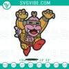 Krang supervillain pattern for machine embroidery, TMNT design with intricate details for sewing projects.