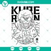 Kure Raian from Kengan Ashura SVG design for download, ideal for Cricut with PNG, DXF, and EPS file formats.