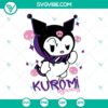 Kuromi Dynasty, My Melody, Rabbits, and Hello Kitty SVG download featuring cute character designs for crafts and projects.