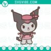 Kuromi Sailor Embroidery Designs featuring a crossover with Hello Kitty. High-quality digital file for crafts.