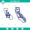 LA Dodgers logo SVG files perfect for crafting, in PNG, DXF, and EPS formats. Ideal for Dodgers fans and DIY projects.