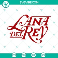 Lana Del Rey inspired SVG cutting files - American Whore theme, includes PNG, DXF, EPS formats for crafting projects.