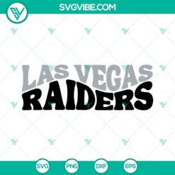 Las Vegas Raiders football SVG design with PNG, DXF, and EPS cut files for crafting projects.