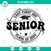 Senior Class of 2024 SVG bundle with various designs and images perfect for graduation crafts and projects.
