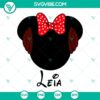 Leia Minnie Mouse SVG with Star Wars and Disney elements, perfect for Galaxy's Edge fans.