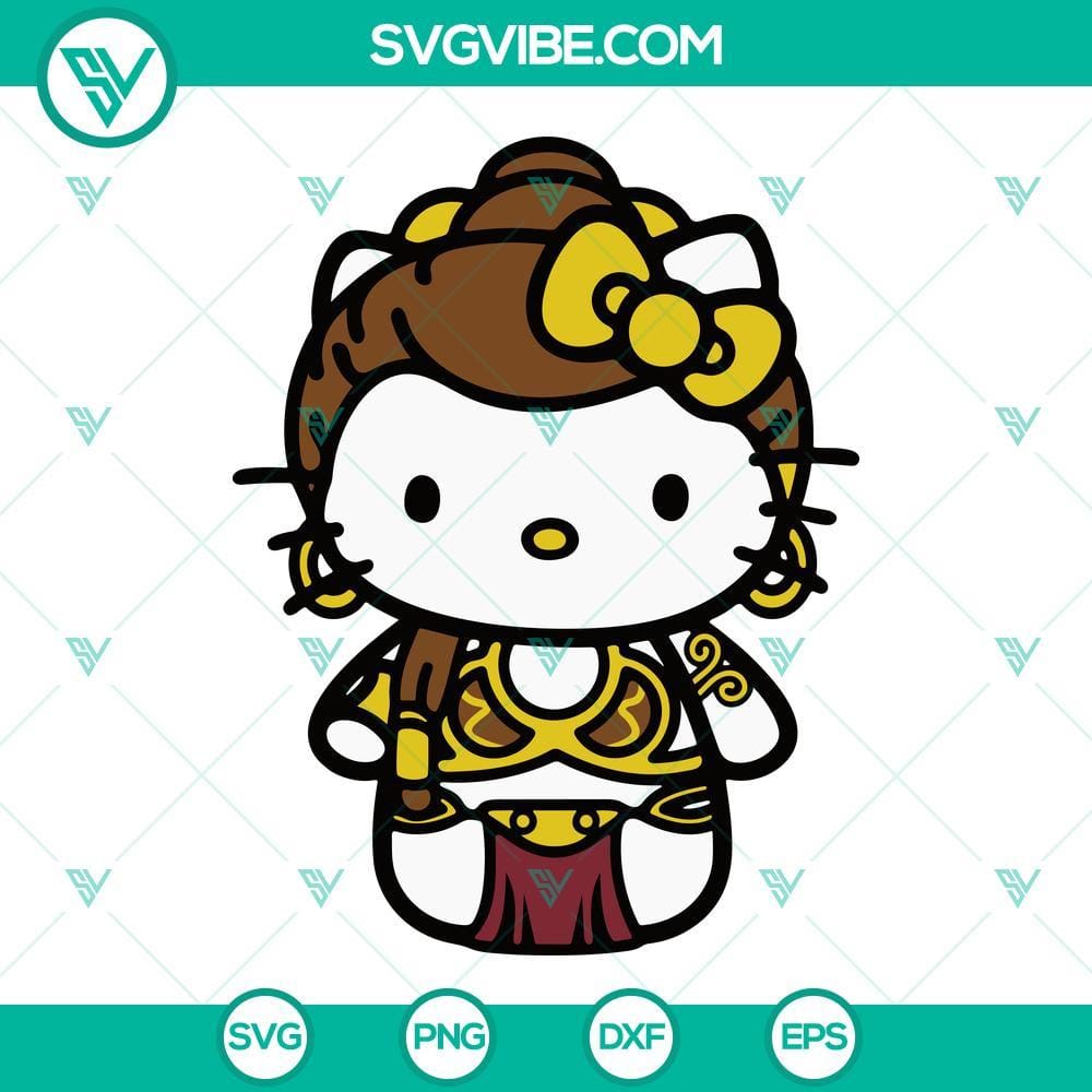 leia-slave-hello-kitty-svg-hello-kitty-star-wars-svg-cute-princess-leia-svg-png-dxf-eps-digital-download-8-mockup.jpg Leia Slave Hello Kitty SVG file with Star Wars theme, cute and unique character design.