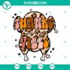 Leopard print turkey SVG images for Thanksgiving vibes, ideal for SVG download.