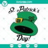 St Patricks Day Leprechaun hat and Irish-themed SVG images in PNG format, perfect for crafts and decorations.