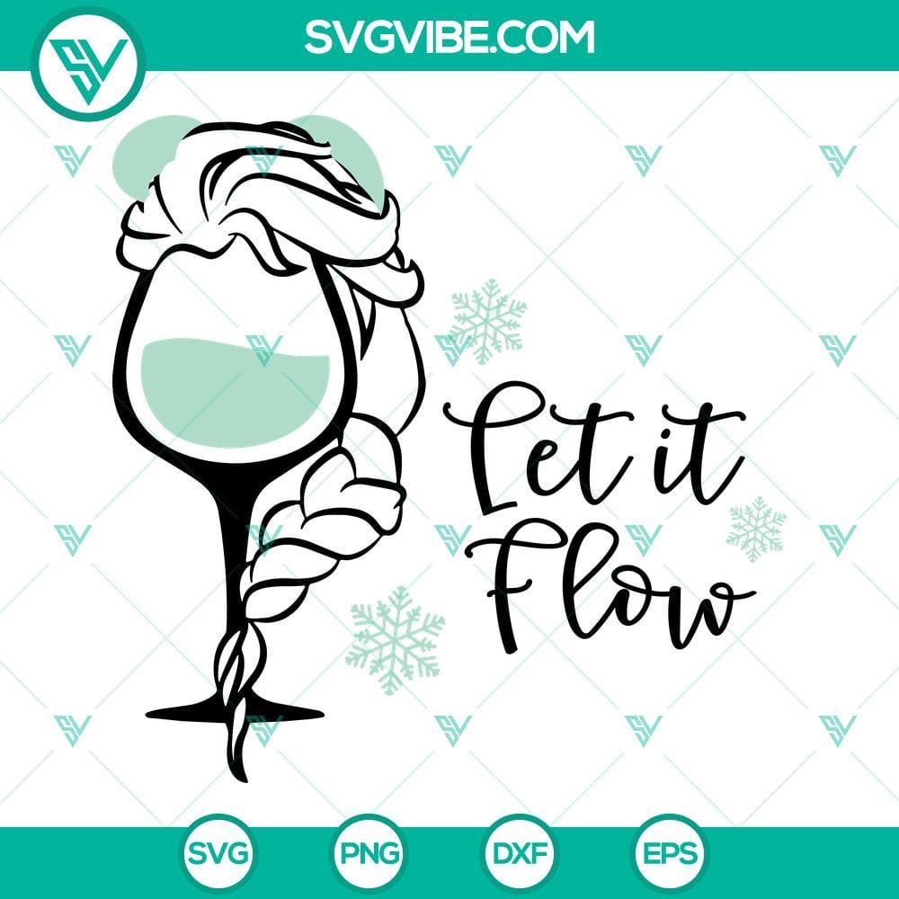 let-it-flow-princess-wine-glass-svg-frozen-svg-elsa-svg-princess-wine-glass-svg-cut-file-2-mockup.jpg Elegant Let It Flow Princess wine glass SVG with Frozen and Elsa themed design for crafts and projects.