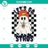 Houston Astros baseball team logo designed as a festive Halloween ghost in SVG file format. Great for Astros fans.