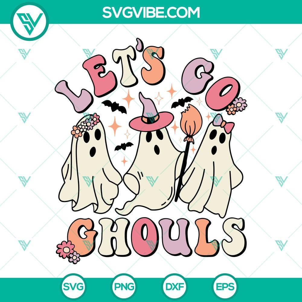 let-s-go-ghouls-svg-halloween-ghouls-svg-halloween-svg-spooky-svg-ghost-svg-4-mockup.jpg Let’s Go Ghouls Halloween SVG File - Spooky design with Halloween ghouls perfect for a variety of digital projects.