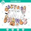 Let’s Go Ghouls Halloween SVG with multiple ghoulish designs for spooky projects.