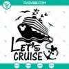 Lets Cruise SVG images for Disney Cruise trip and family vacation. Fun and colorful designs for digital crafting projects.