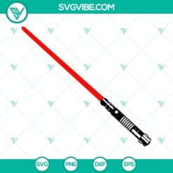 Lightsaber SVG file for Star Wars fans. Jedi-inspired design available for download in PNG and DXF formats.