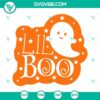 Lil Boo Ghost Halloween SVG cute ghost images for download, Halloween SVG file, spooky and adorable ghost design.