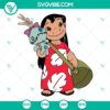 Lilo and Stitch SVG files with cute character designs, great for crafting projects.