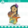 Lilo Pelekai and Fish embroidery designs featuring the Lilo & Stitch character pattern. Ideal for Disney fans' crafts and projects.