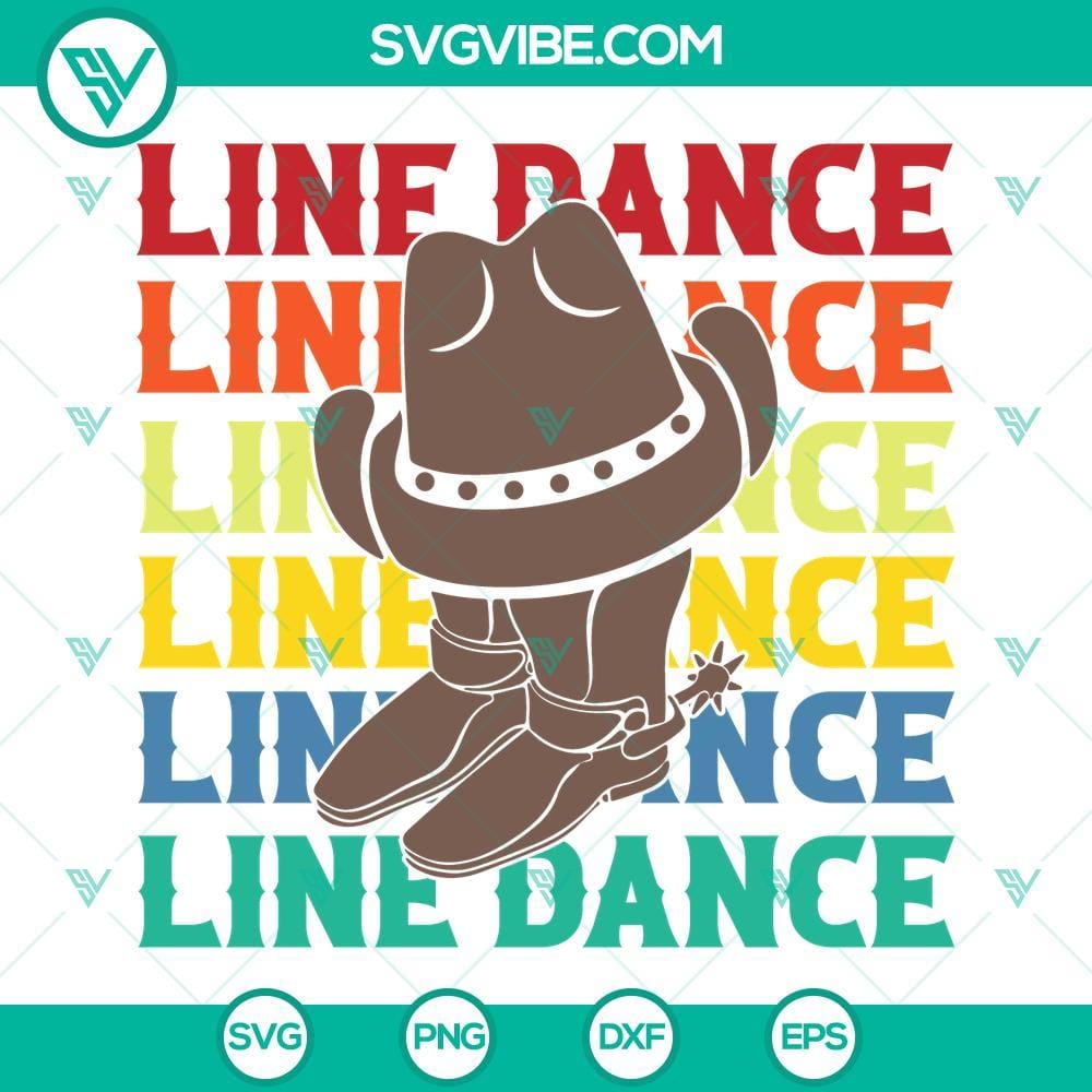 line-dance-svg-cowboy-boots-svg-western-dancing-svg-png-dxf-eps-instant-download-5-mockup.jpg Line Dance SVG featuring Cowboy Boots and Western Dancing designs in PNG, SVG, DXF, EPS file formats.