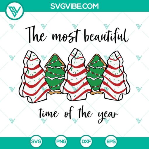 Little Debbie Christmas Tree Cake SVG download with festive holiday design, ideal for Christmas crafting projects.