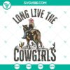 Cowgirl themed SVG designs with a western flair, perfect for digital downloads.