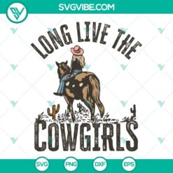 Cowgirl themed SVG designs with a western flair, perfect for digital downloads.