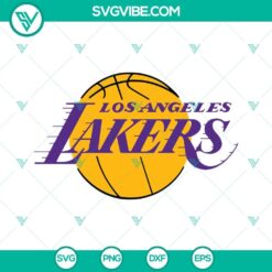 Los Angeles Lakers team logo in SVG and PNG formats, perfect for NBA fans.