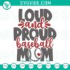 Embroidery designs for baseball moms, featuring funny and proud sports mom patterns. Great for DIY projects.