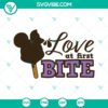 Disney-themed Love At First Bite Mickey Cream SVG available for download, perfect for Disney fans and crafting projects.