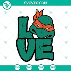 Michelangelo and Leonardo Teenage Mutant Ninja Turtle SVG files in various formats - PNG, DXF, EPS. Ideal for crafts and projects.