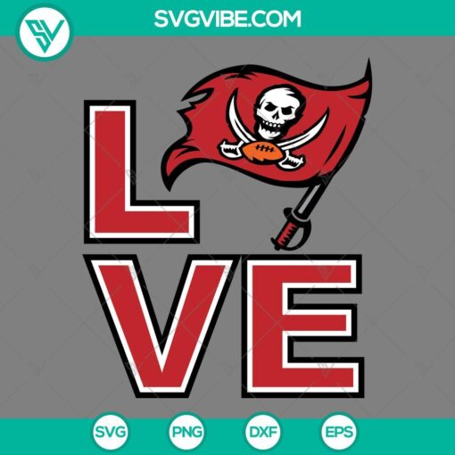 Tampa Bay Buccaneers logo SVG design, ideal for football fans. Suitable for crafting, printing, or digital use.