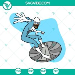 Lucius Best Frozone SVG design, The Incredibles character, PNG & DXF files, superhero ice powers costume, digital download.