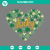 Lucky hearts and Mickey Mouse St Patrick’s Day SVG image with PNG EPS DXF files for crafting.