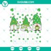 Lucky With My Gnomies SVG featuring Ireland Irish Gnomes for St. Patrick's Day celebrations. Perfect for DIY craft projects.
